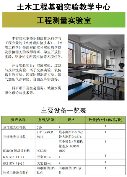 工程测量实验室